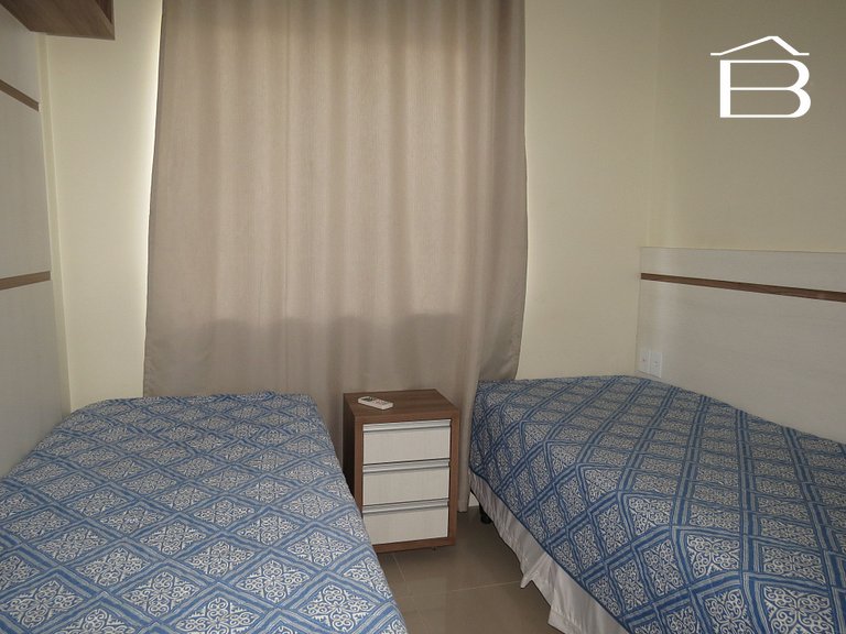 003 - Apartamento confortável com 3 quartos em Bombinhas!