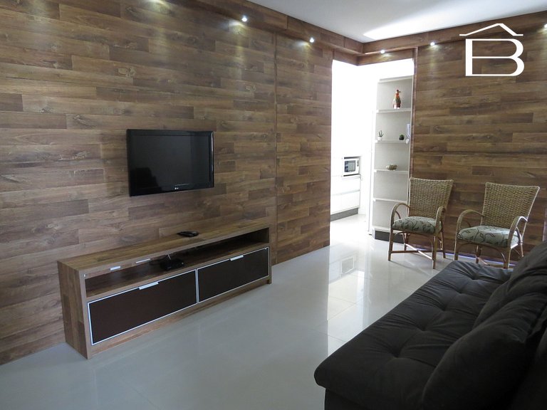 003 - Apartamento confortável com 3 quartos em Bombinhas!