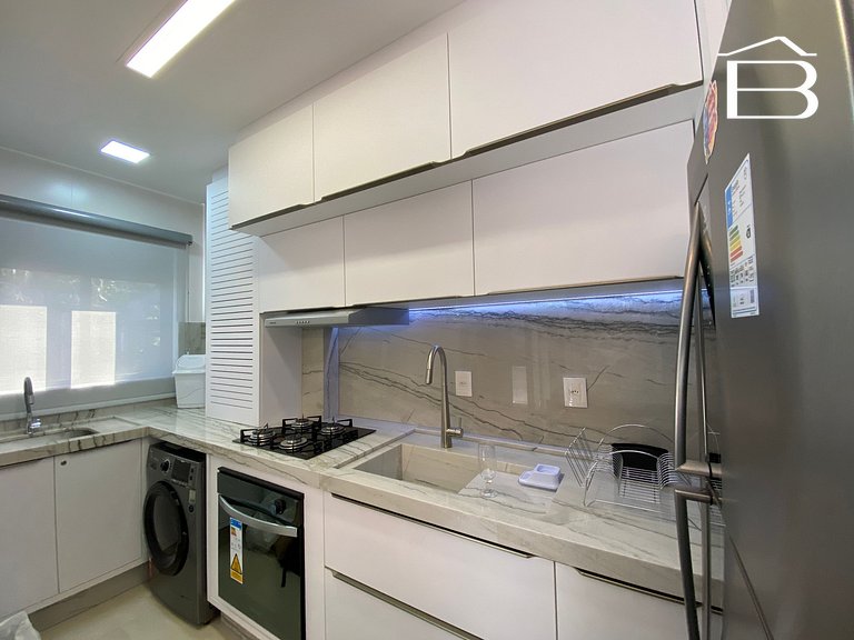 129 - Apartamento a 50 metros do mar