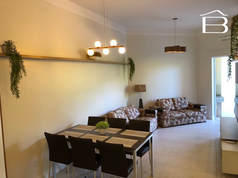 467 - Apartamento 3 quartos para 6 pessoas Bombas
