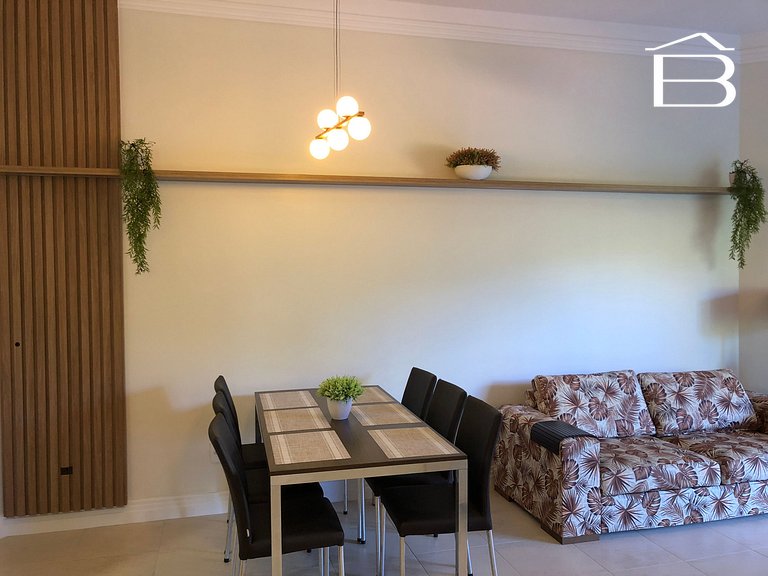 467 - Apartamento 3 quartos para 6 pessoas Bombas