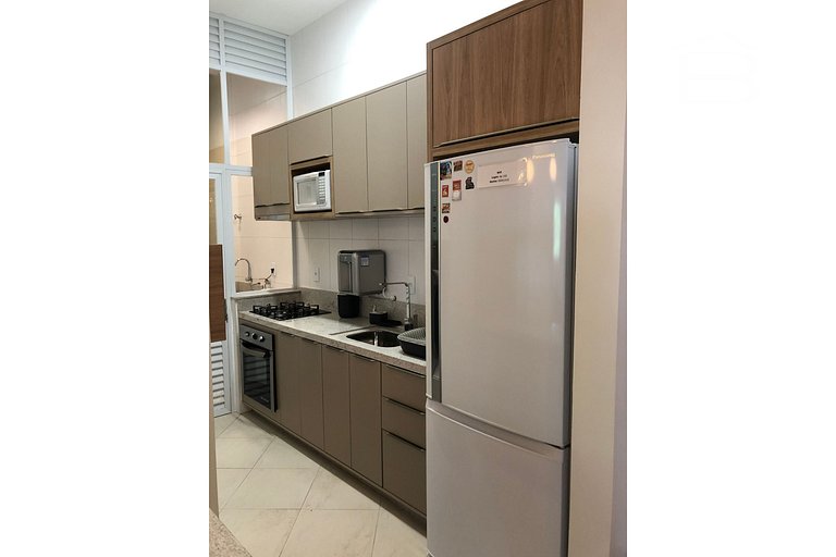 467 - Apartamento 3 quartos para 6 pessoas Bombas