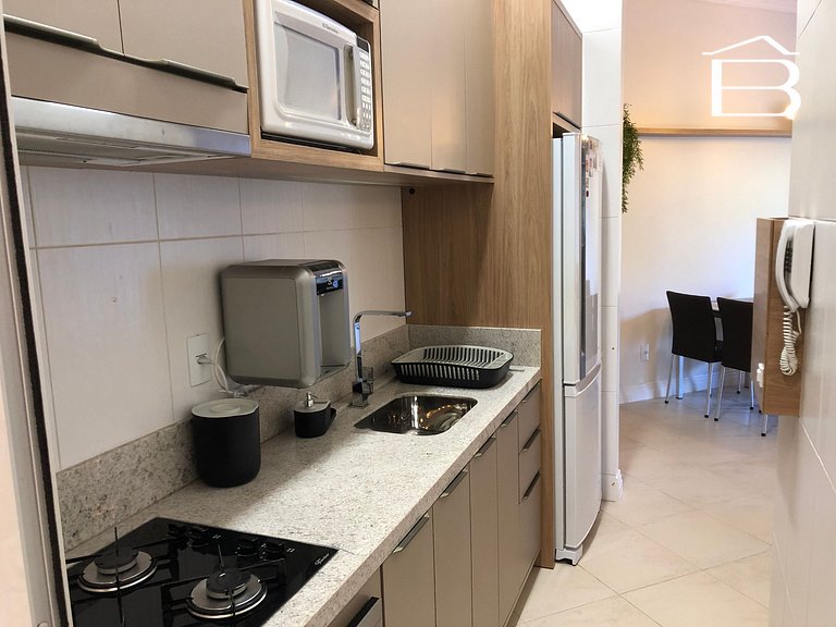 467 - Apartamento 3 quartos para 6 pessoas Bombas