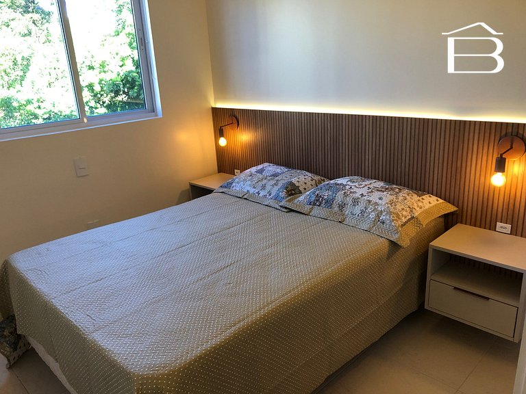 467 - Apartamento 3 quartos para 6 pessoas Bombas