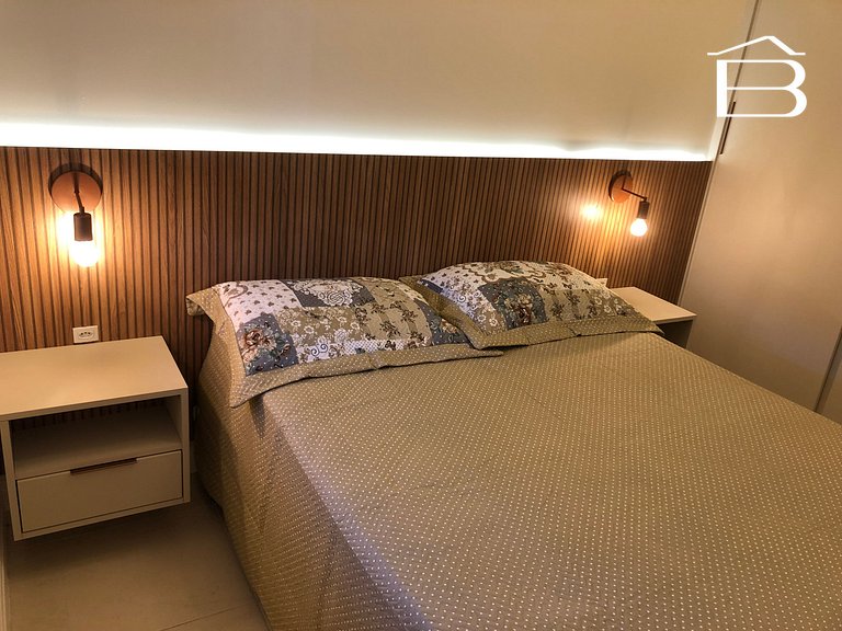 467 - Apartamento 3 quartos para 6 pessoas Bombas