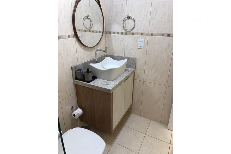 467 - Apartamento 3 quartos para 6 pessoas Bombas