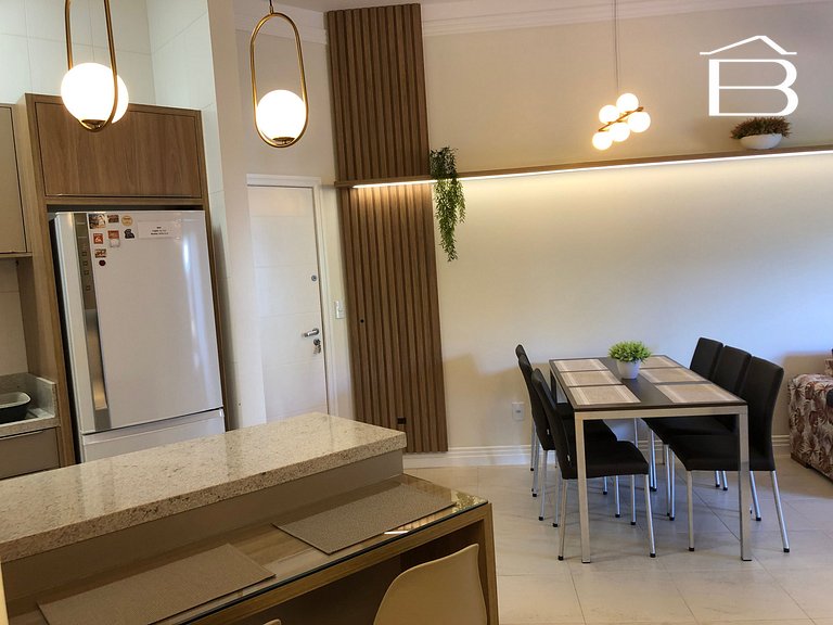 467 - Apartamento 3 quartos para 6 pessoas Bombas