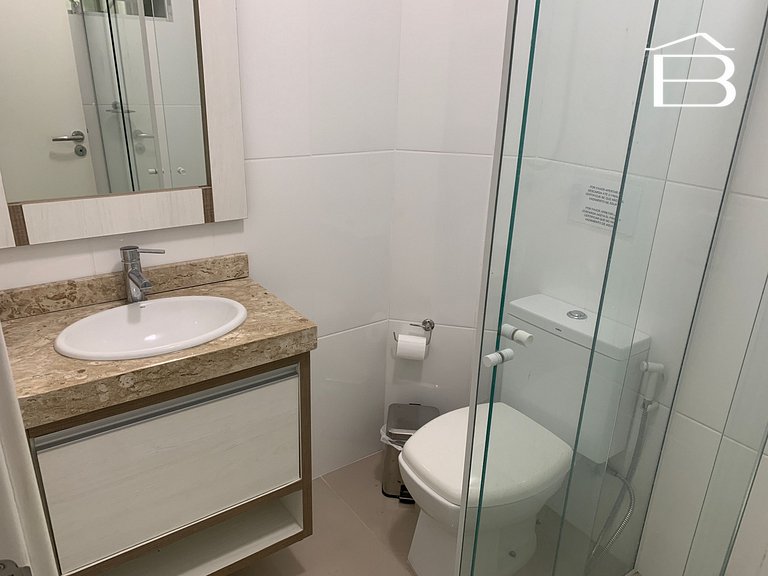 125 - Apartamento para 5 hóspedes em Bombinhas