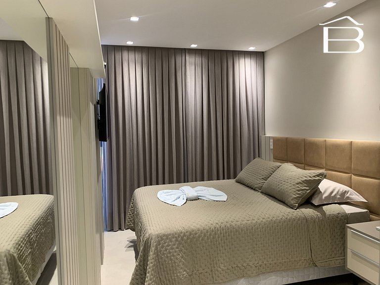 122 - Apartamento para 5 pessoas próximo ao mar