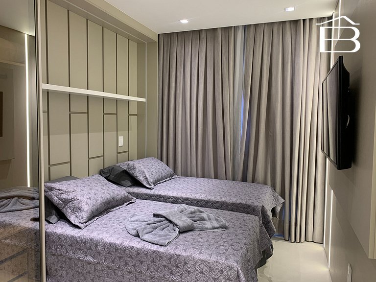 122 - Apartamento para 5 pessoas próximo ao mar