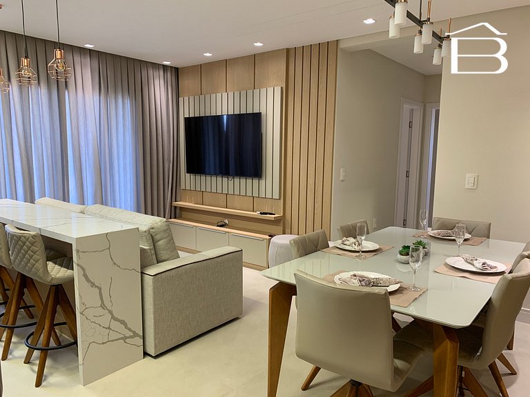 122 - Apartamento para 5 pessoas próximo ao mar