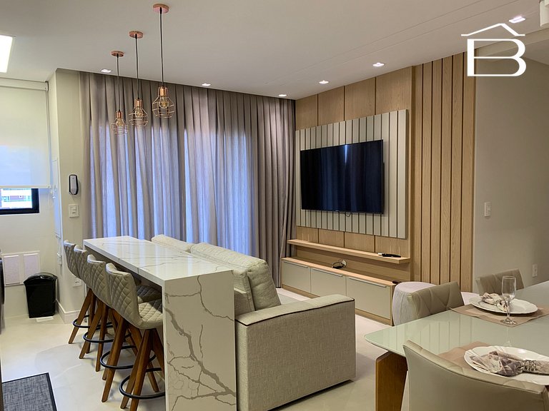 122 - Apartamento para 5 pessoas próximo ao mar