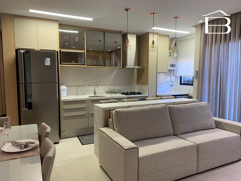 122 - Apartamento para 5 pessoas próximo ao mar