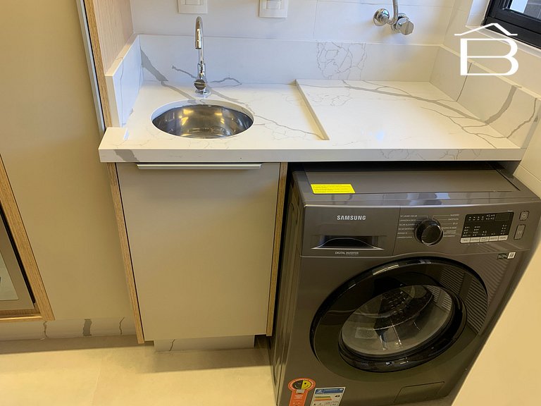 122 - Apartamento para 5 pessoas próximo ao mar