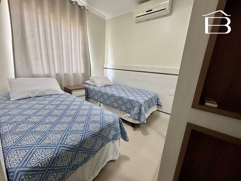 003 - Apartamento confortável com 3 quartos em Bombinhas!