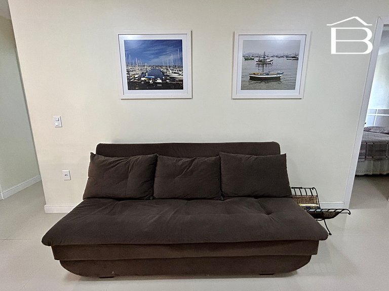 003 - Apartamento confortável com 3 quartos em Bombinhas!