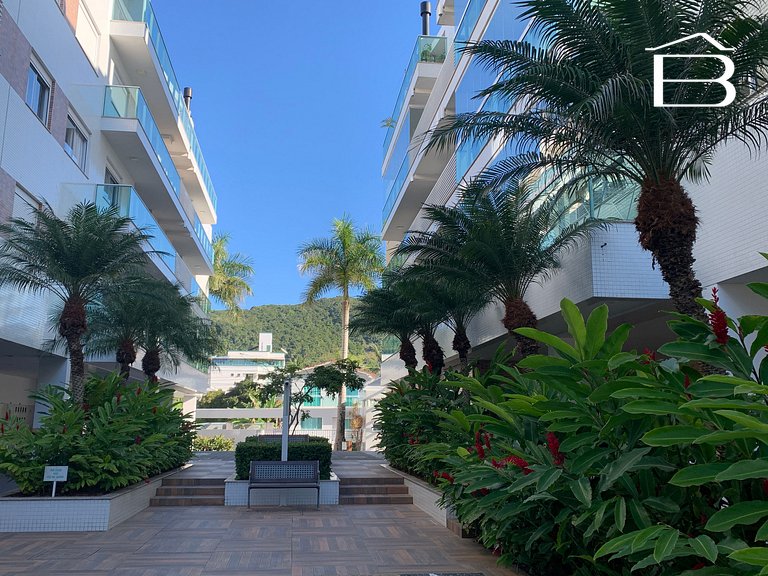 127C - Apartamento para 6 pessoas frente mar praia de Bombas