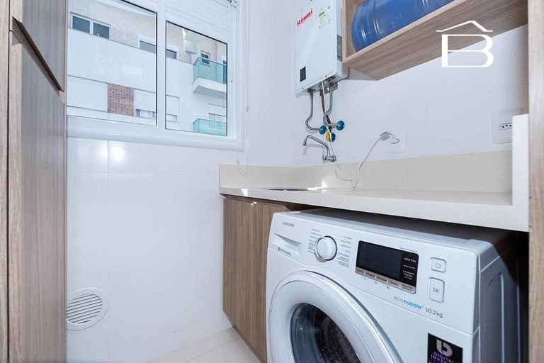 127C - Apartamento para 6 pessoas frente mar praia de Bombas