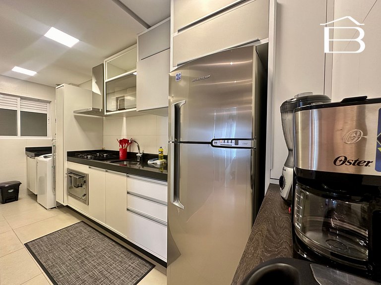 128A - Apartamento com piscina para 6 pessoas