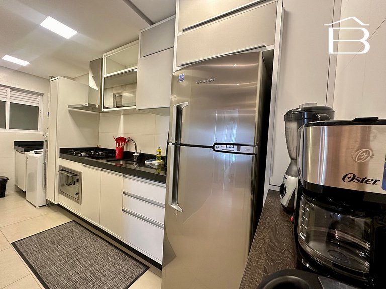 128A - Apartamento com piscina para 6 pessoas