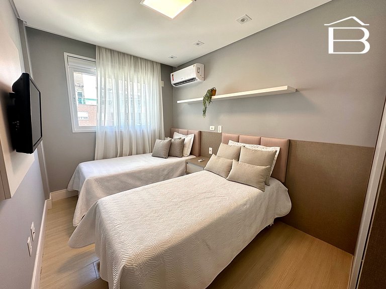 128A - Apartamento com piscina para 6 pessoas