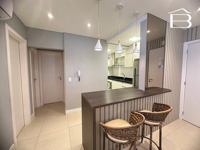 128A - Apartamento com piscina para 6 pessoas