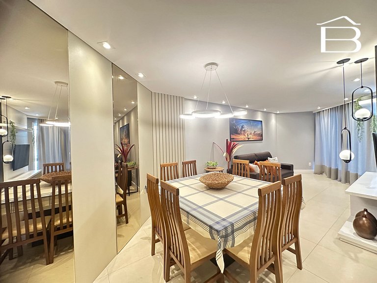 128A - Apartamento com piscina para 6 pessoas