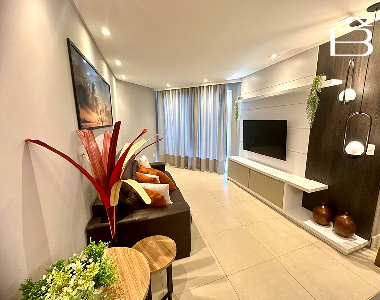 128A - Apartamento com piscina para 6 pessoas