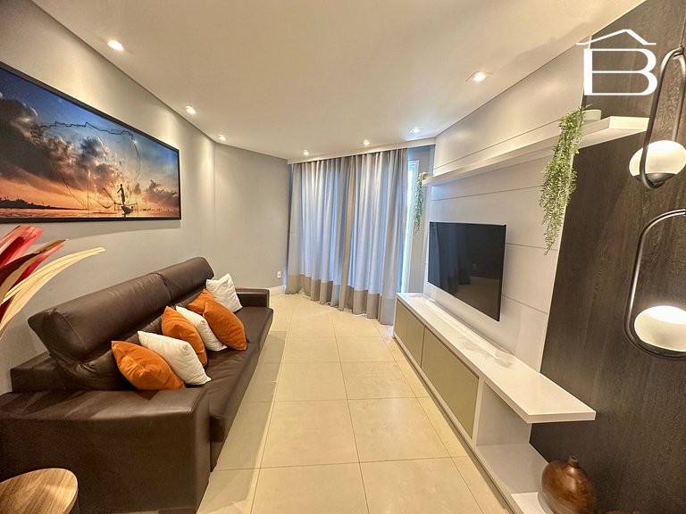 128A - Apartamento com piscina para 6 pessoas