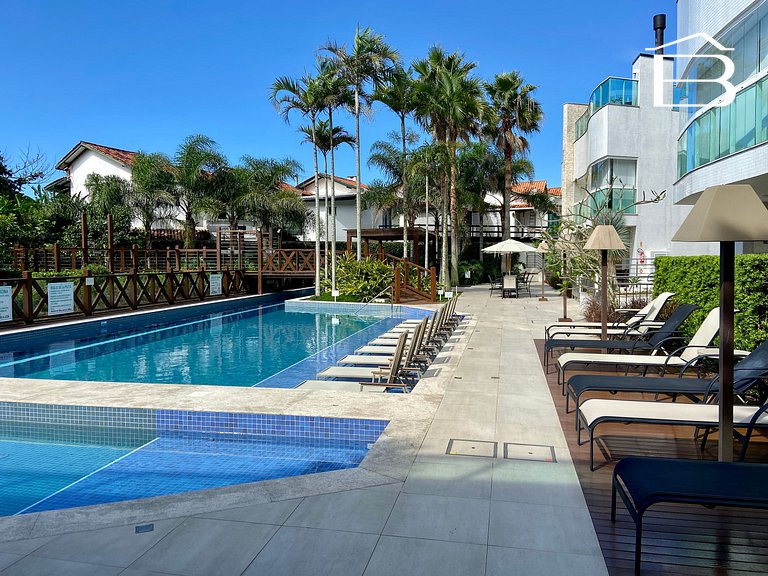127C - Apartamento para 6 pessoas frente mar praia de Bombas