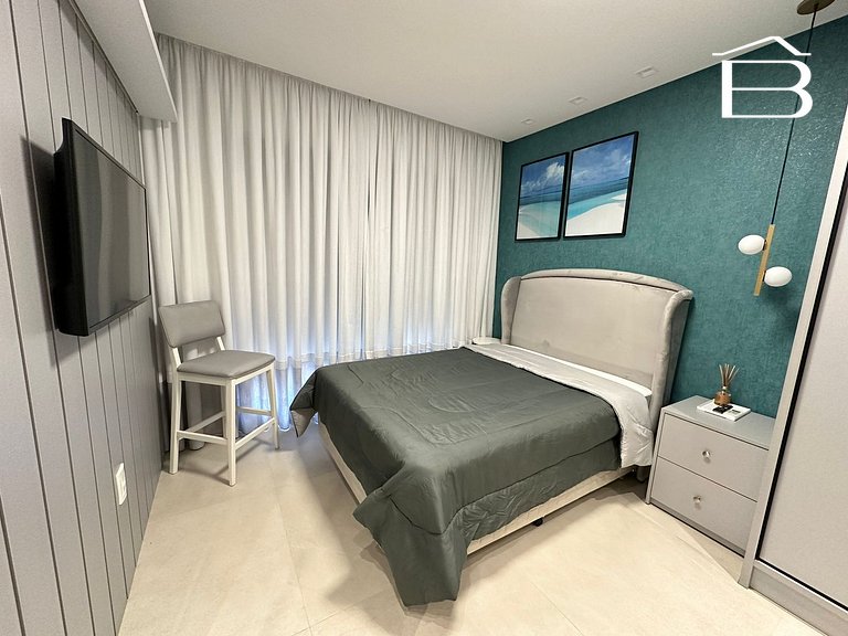 129 - Apartamento a 50 metros do mar