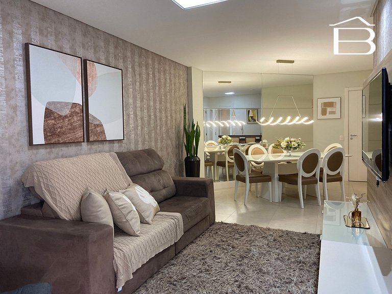 127D - Apartamento no Boulevard para 6 pessoas