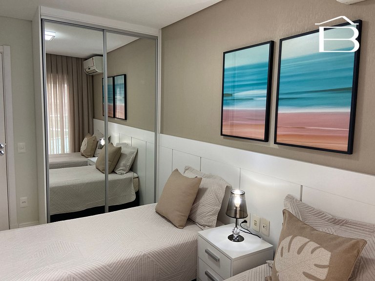 127D - Apartamento no Boulevard para 6 pessoas