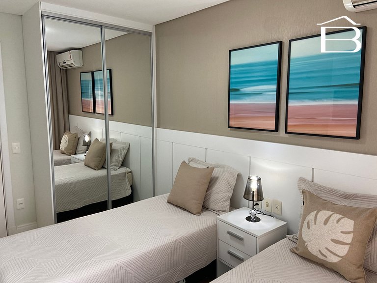 127D - Apartamento no Boulevard para 6 pessoas