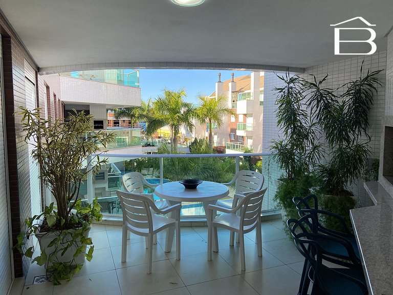 127D - Apartamento no Boulevard para 6 pessoas