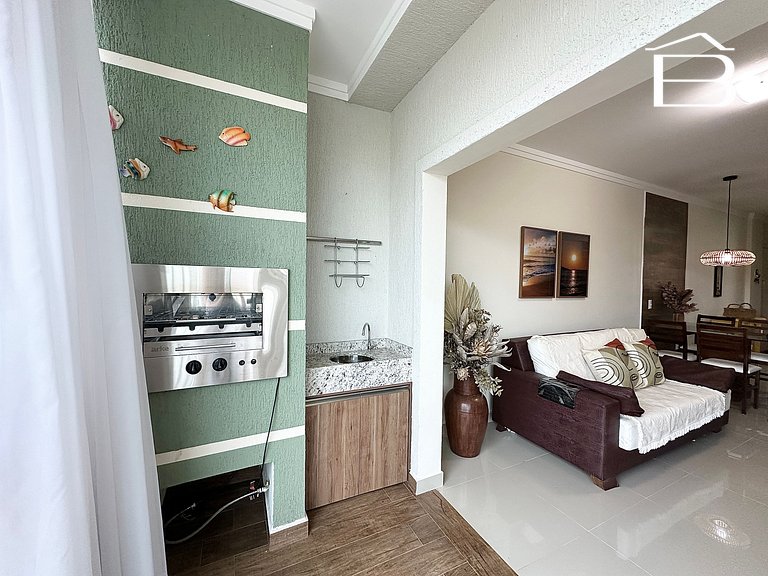 064 - Apartamento 7 pessoas praia de Bombinhas