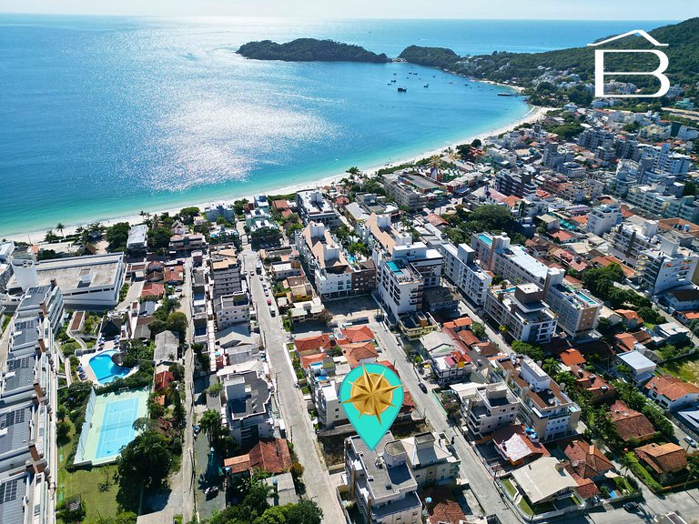 130 - Apartamento com vaga dupla e 2 quartos Praia di Capri