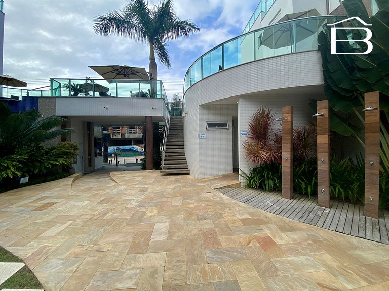 128A - Apartamento com piscina para 6 pessoas