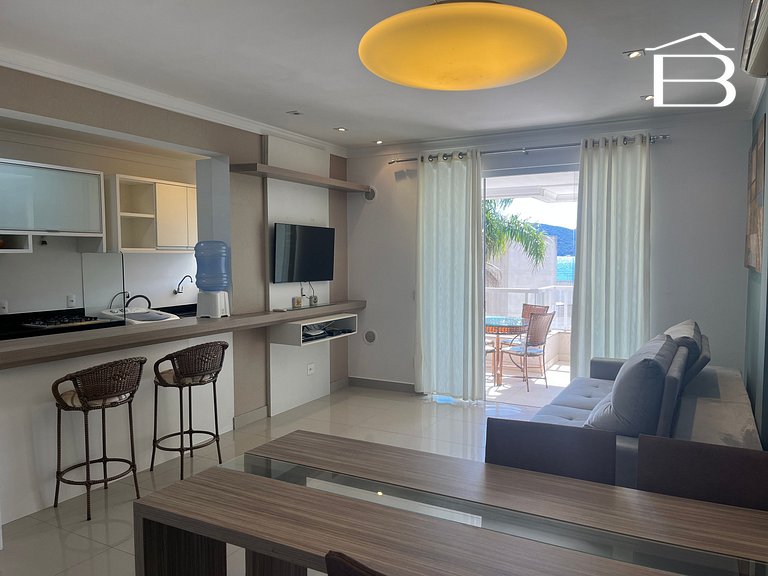 461A - Apartamento com vista mar. Praia da Lagoinha Bombinha