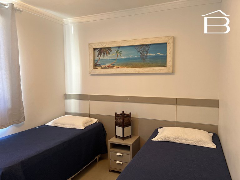461A - Apartamento com vista mar. Praia da Lagoinha Bombinha