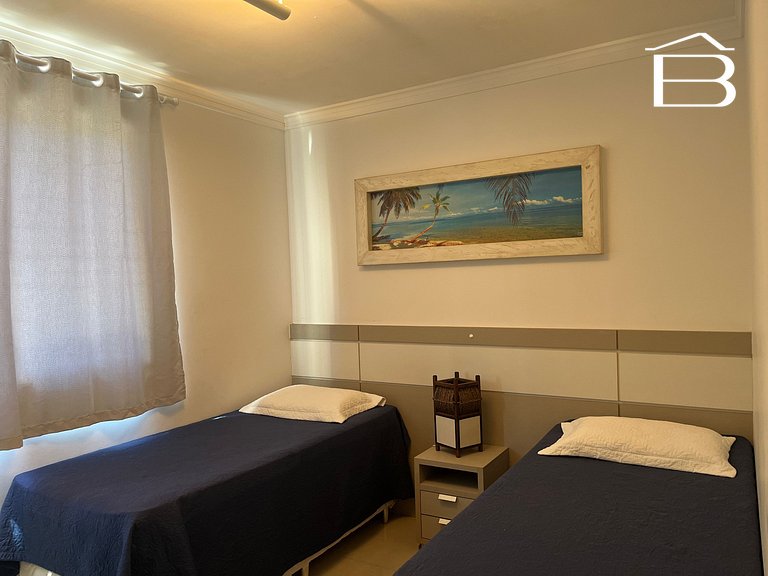 461A - Apartamento com vista mar. Praia da Lagoinha Bombinha