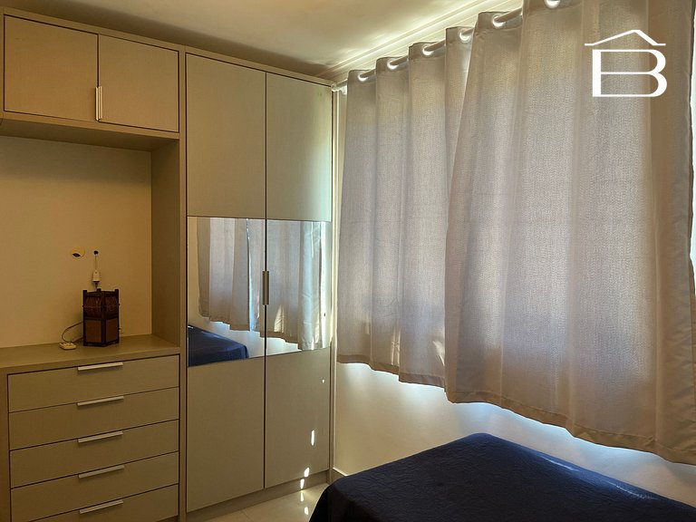 461A - Apartamento com vista mar. Praia da Lagoinha Bombinha