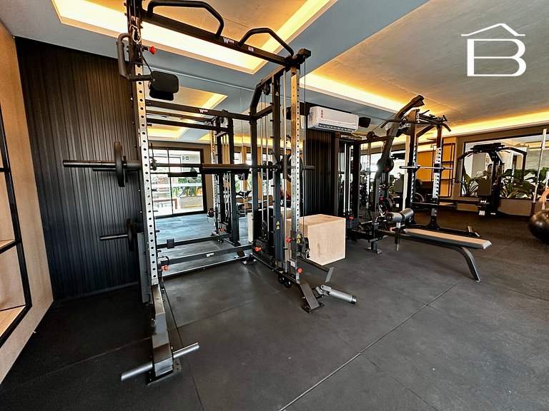 037 - Apartamento para 6 pessoas com piscina