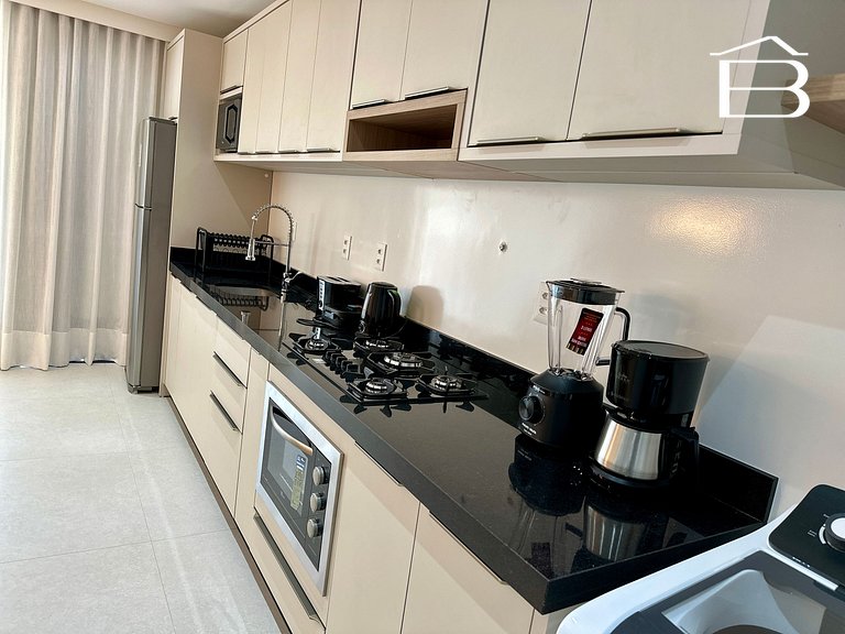037 - Apartamento para 6 pessoas com piscina