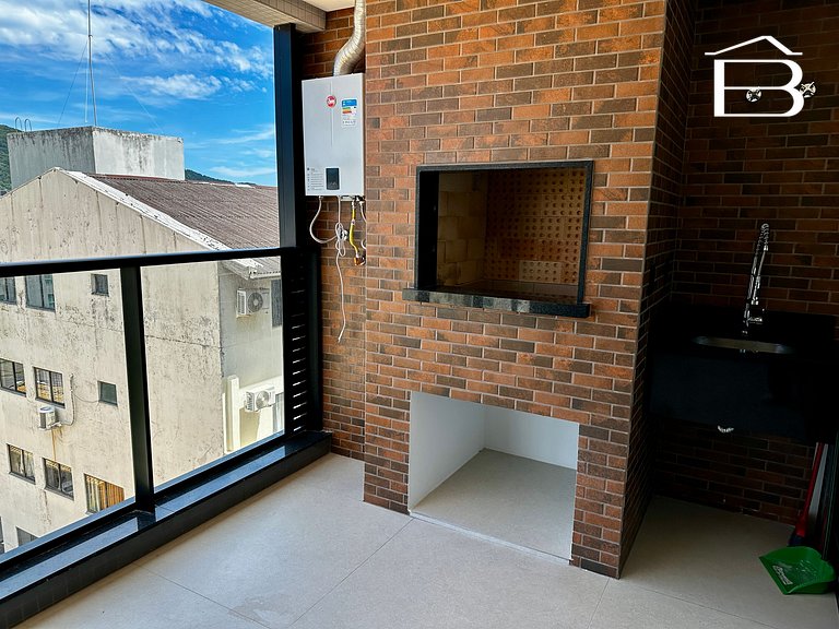 037 - Apartamento para 6 pessoas com piscina