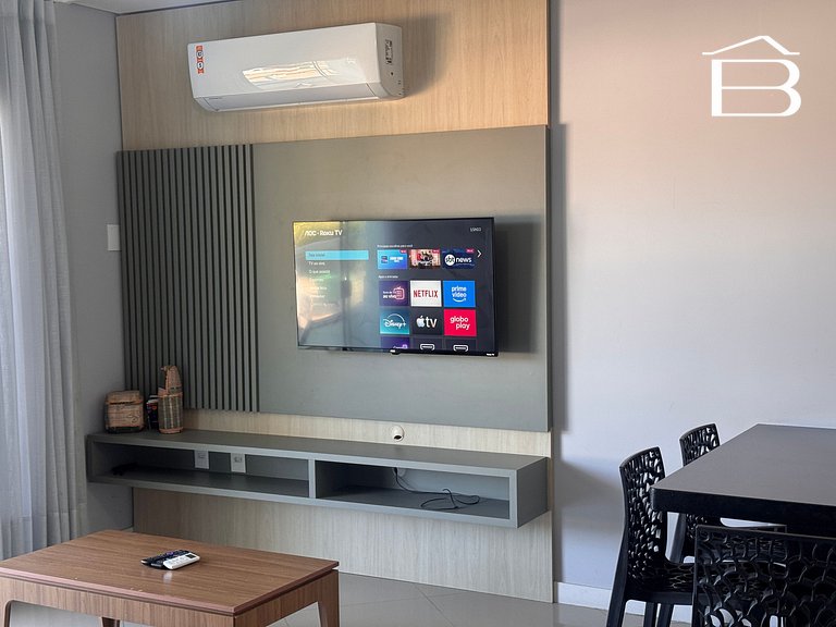 076 - Apartamento próximo a praia de 4 ilhas