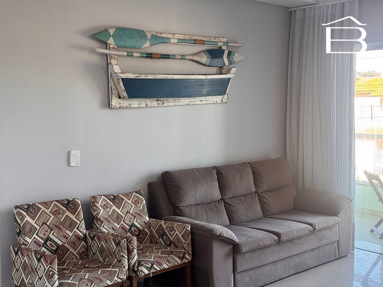 076 - Apartamento próximo a praia de 4 ilhas