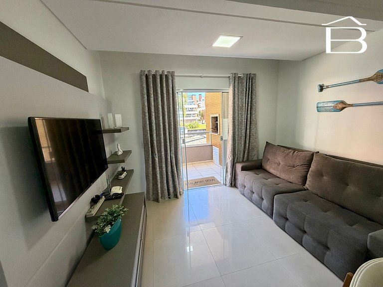 130 - Apartamento com vaga dupla e 2 quartos Praia di Capri
