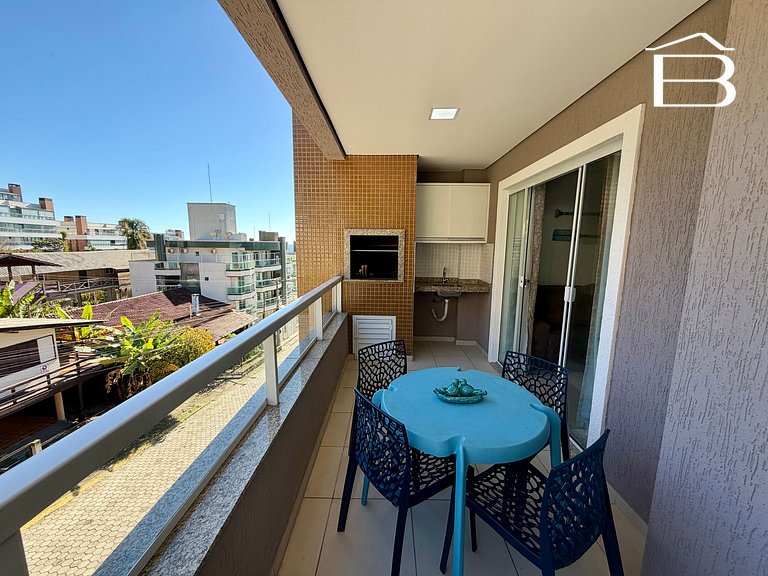 130 - Apartamento com vaga dupla e 2 quartos Praia di Capri