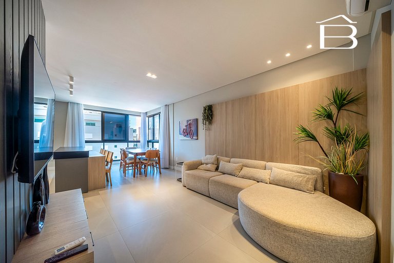 Leme 208 – Apartamento novíssimo a poucos metros do mar em B